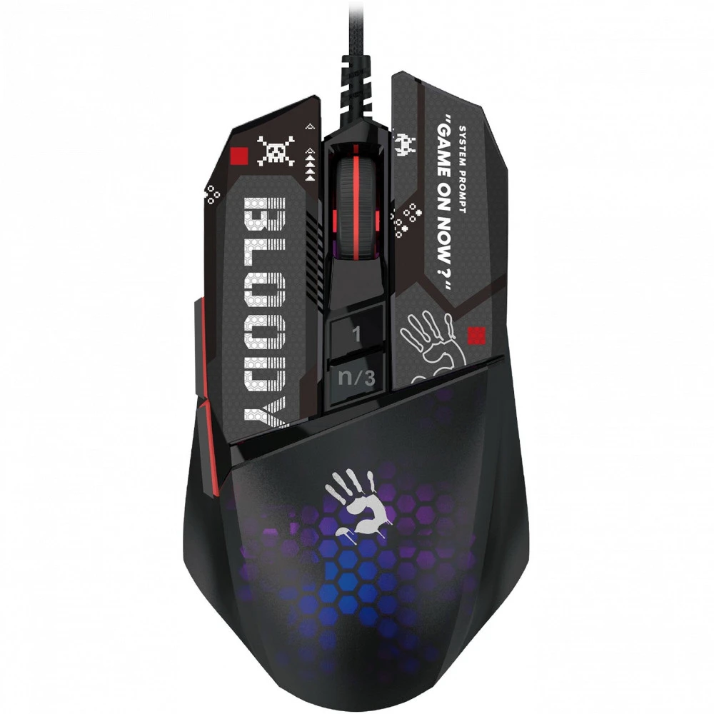 Мышь A4Tech W60 MAX MINI Игровые, Проводная