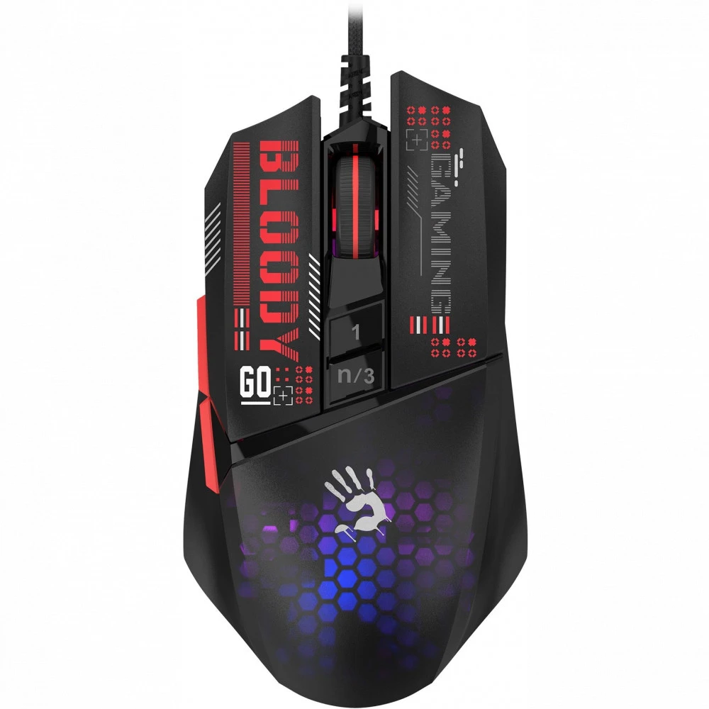 Мышь A4Tech W60 MAX MINI Игровые, Проводная