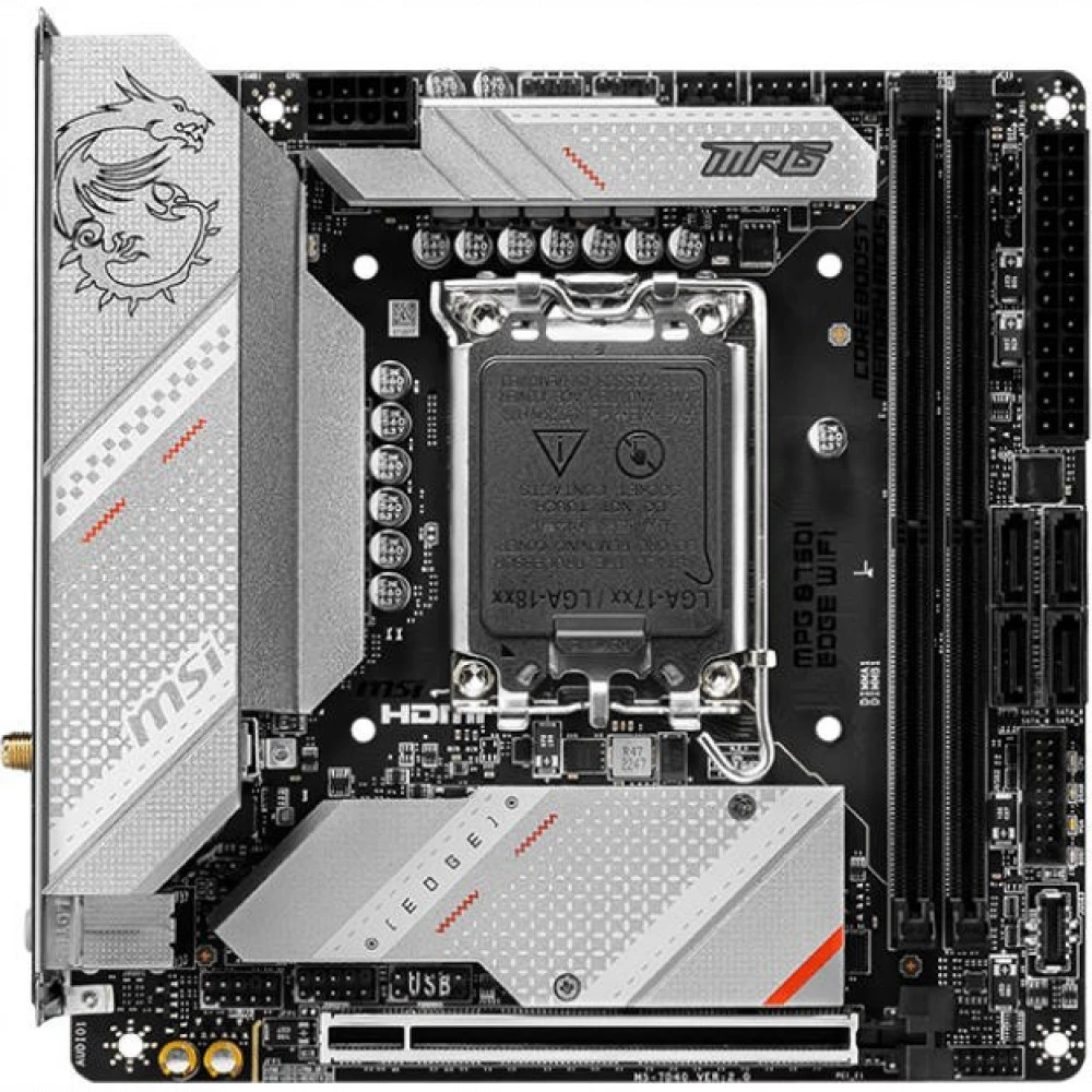 Материнская плата MSI MPG B760I EDGE WIFI Mini-ATX, LGA 1700