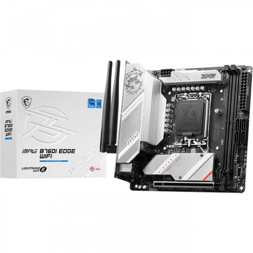 Материнская плата MSI MPG B760I EDGE WIFI Mini-ATX, LGA 1700