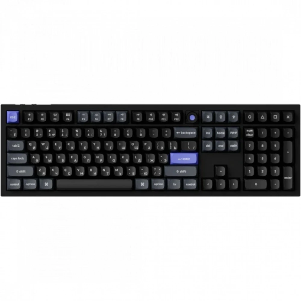 Клавиатура Keychron Q6 HE 8K (Q6HW-M1P) Q6HW-M1P-RU Беспроводная, USB