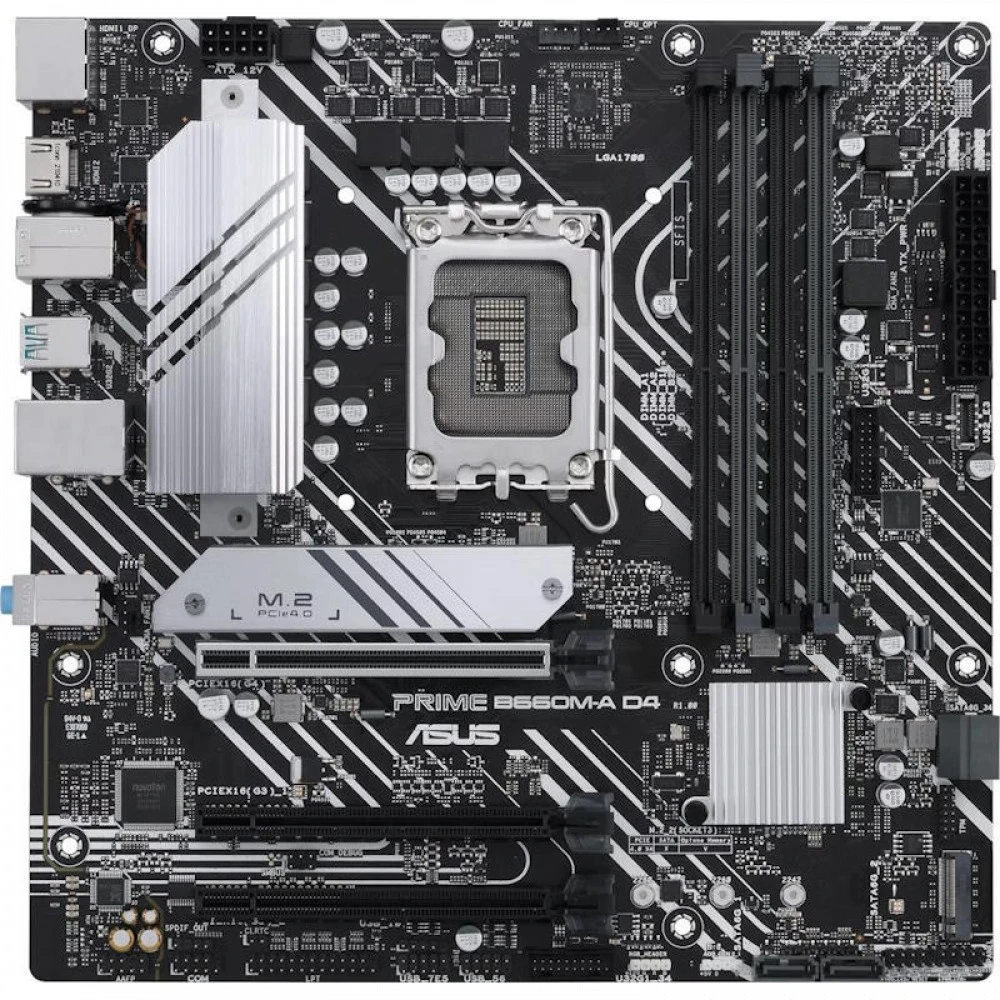 Материнская плата Asus PRIME B660M-A D4-CSM Micro-ATX, LGA 1700