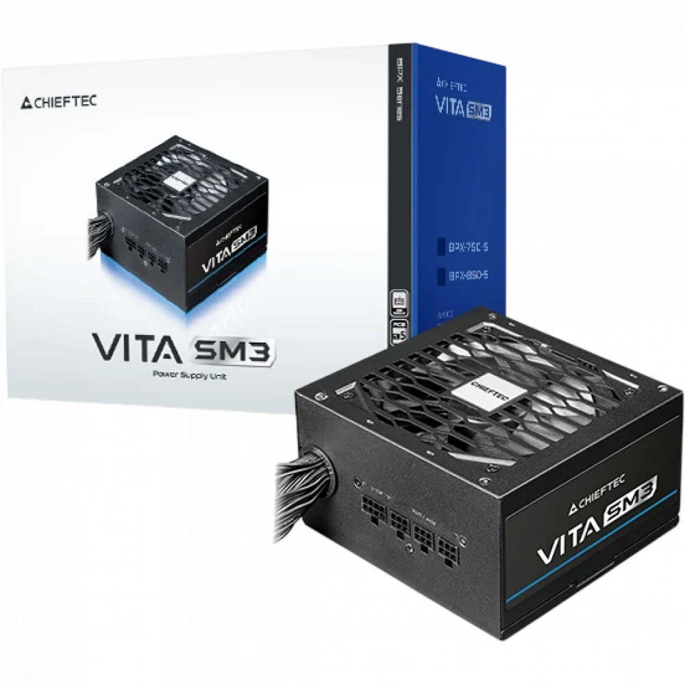 Блок питания Chieftec Vita SM3 BPX-650-C 650 Вт, 80+ Bronze