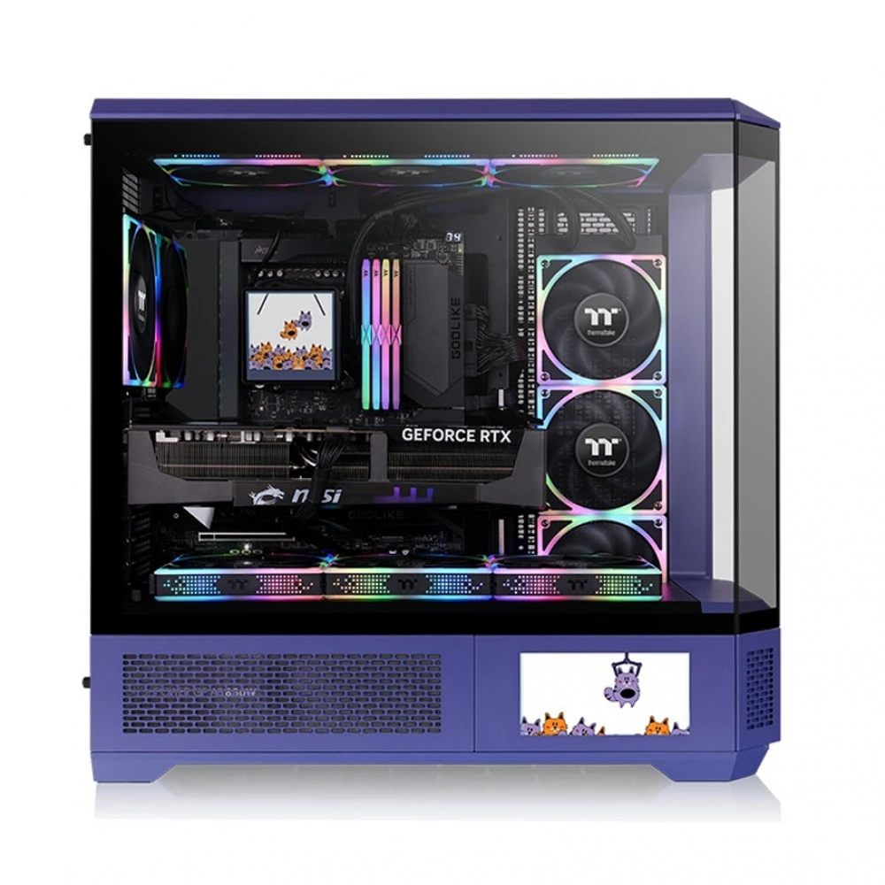 Корпус Thermaltake View 600 TG Future Dusk CA-11H-00FNWN-00 Full-Tower