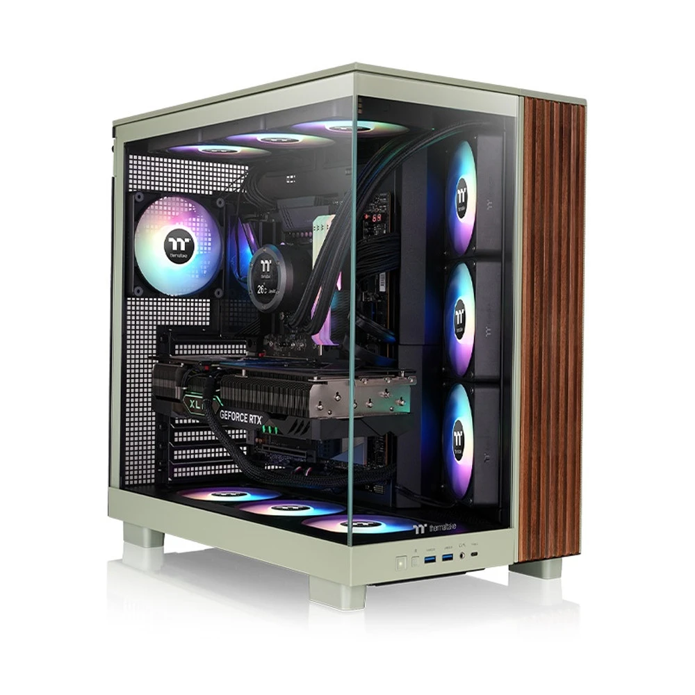 Корпус Thermaltake View 380 XL WS ARGB Matcha Green CA-11E-00MEWN-WS Mid-Tower