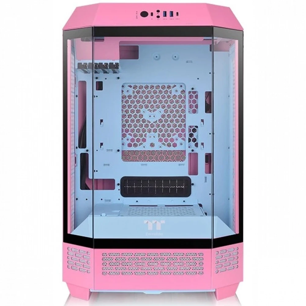 Корпус Thermaltake The Tower 300 Bubble Pink CA-1Y4-00SAWN-00 Mini-Tower