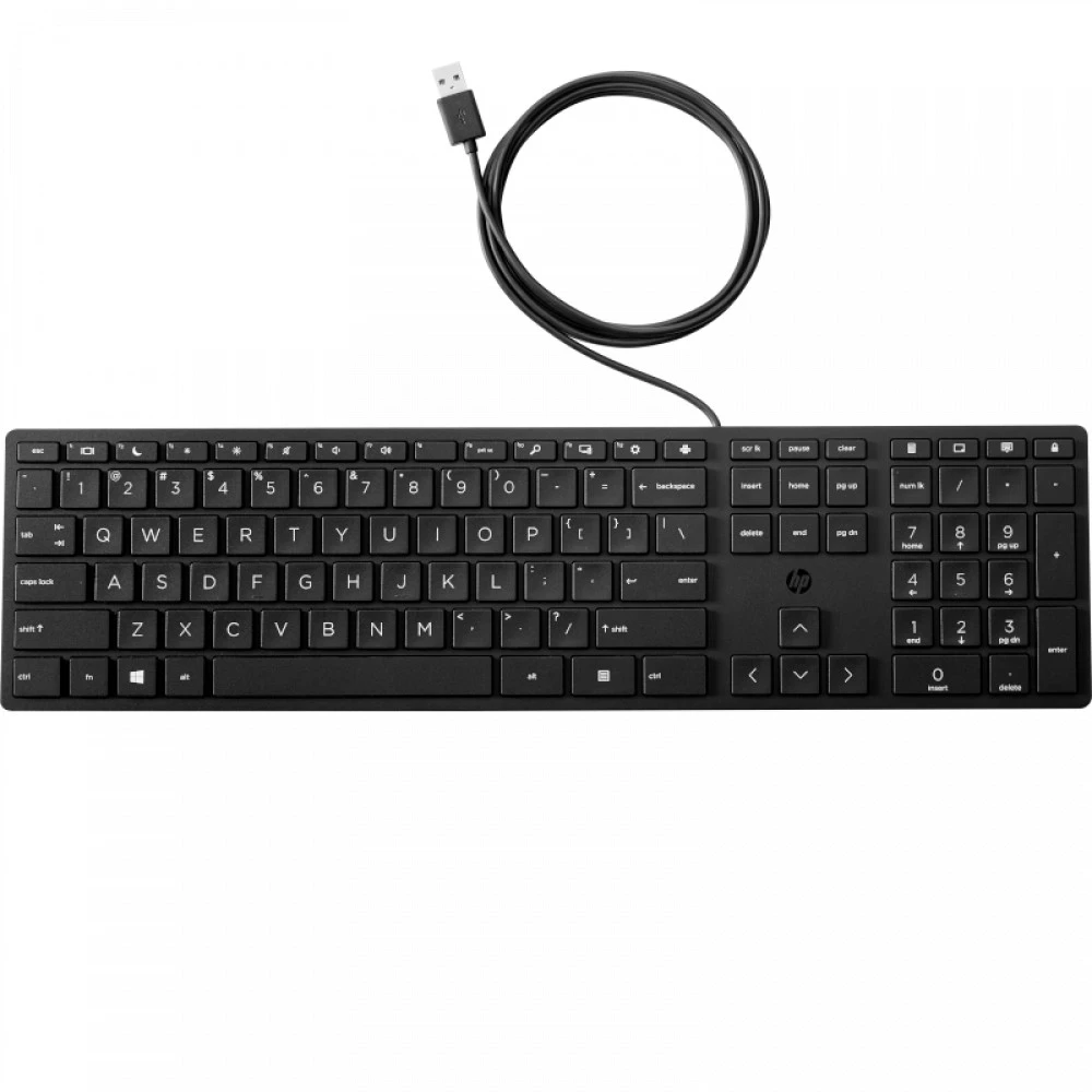 Клавиатура HP 320K G2 9SR37A9_1 Проводная, USB