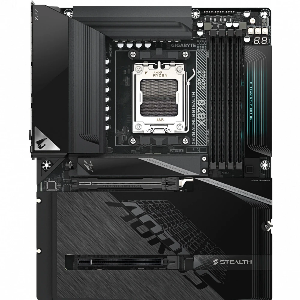 Материнская плата Gigabyte X870 AORUS STEALTH ATX, AMD AM5