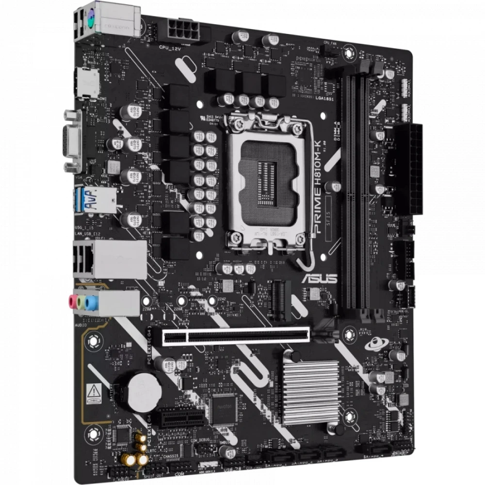 Материнская плата Asus Prime H810M-K 90MB1N10-M0EAY0 Micro-ATX, LGA 1851