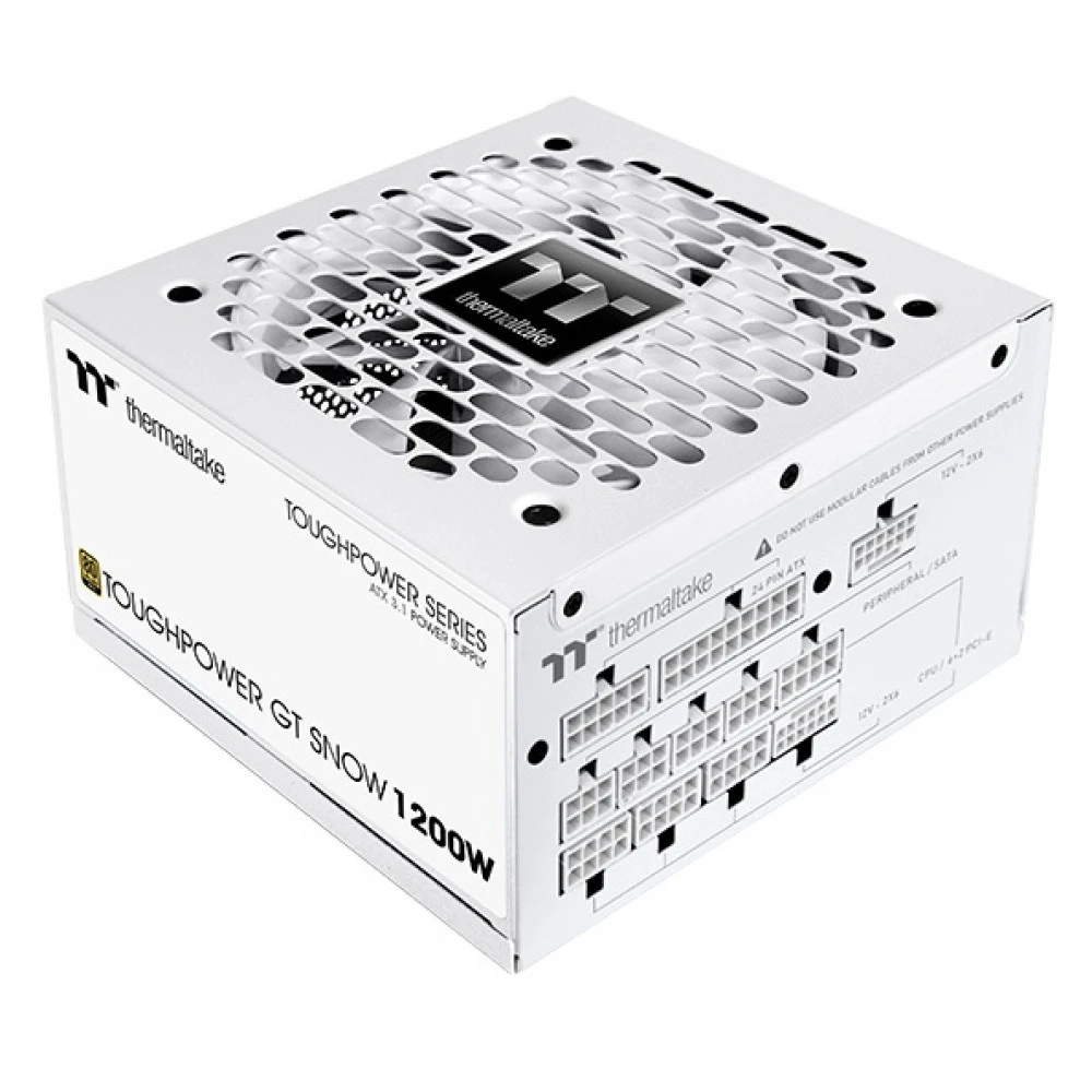 Блок питания Thermaltake TOUGHPOWER GT Snow PS-TPT-1200FNFAGE-W 1200 Вт, 80+ Gold