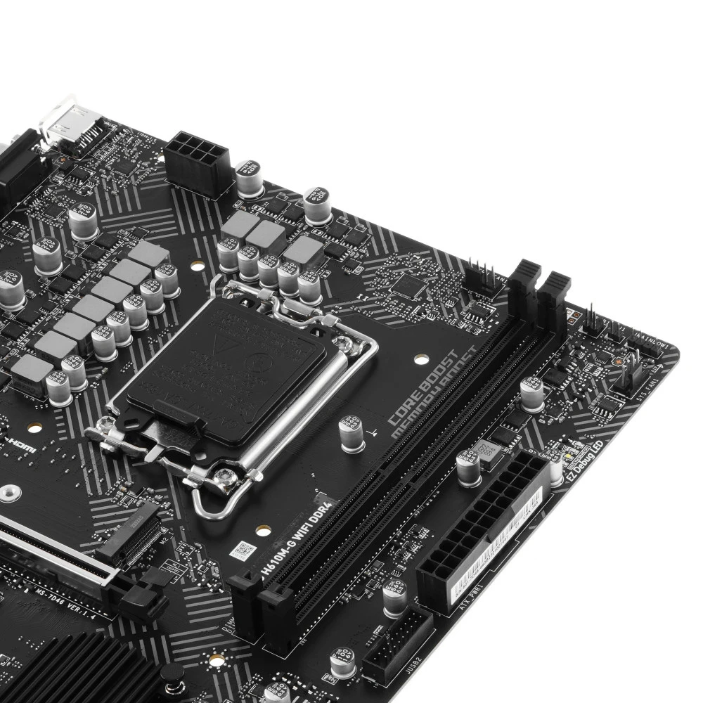 Материнская плата MSI PRO H610M-G WIFI Micro-ATX, LGA 1700