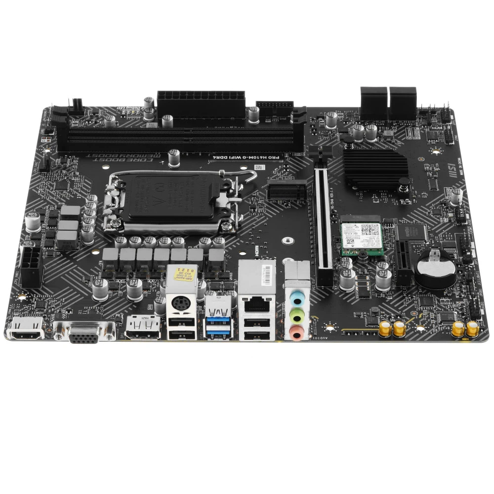 Материнская плата MSI PRO H610M-G WIFI Micro-ATX, LGA 1700