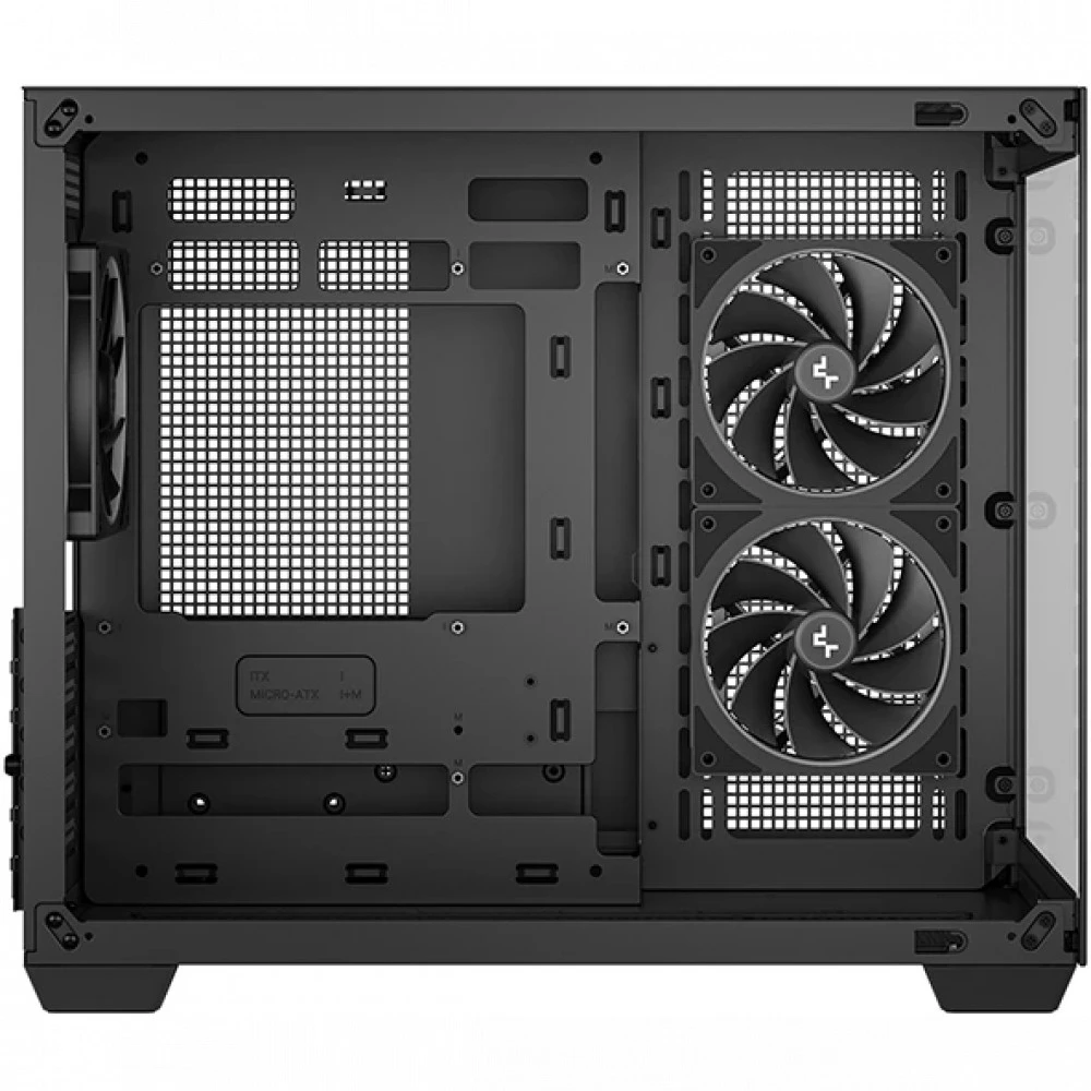 Корпус Deepcool CG330 3F Black R-CG330-BKNGM3-G Mini-Tower