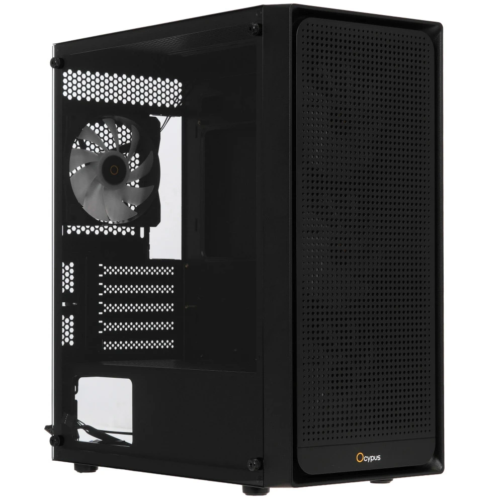 Корпус Ocypus Gamma C50 ARGB Gamma-C50-BKG400XX-GL Mini-Tower