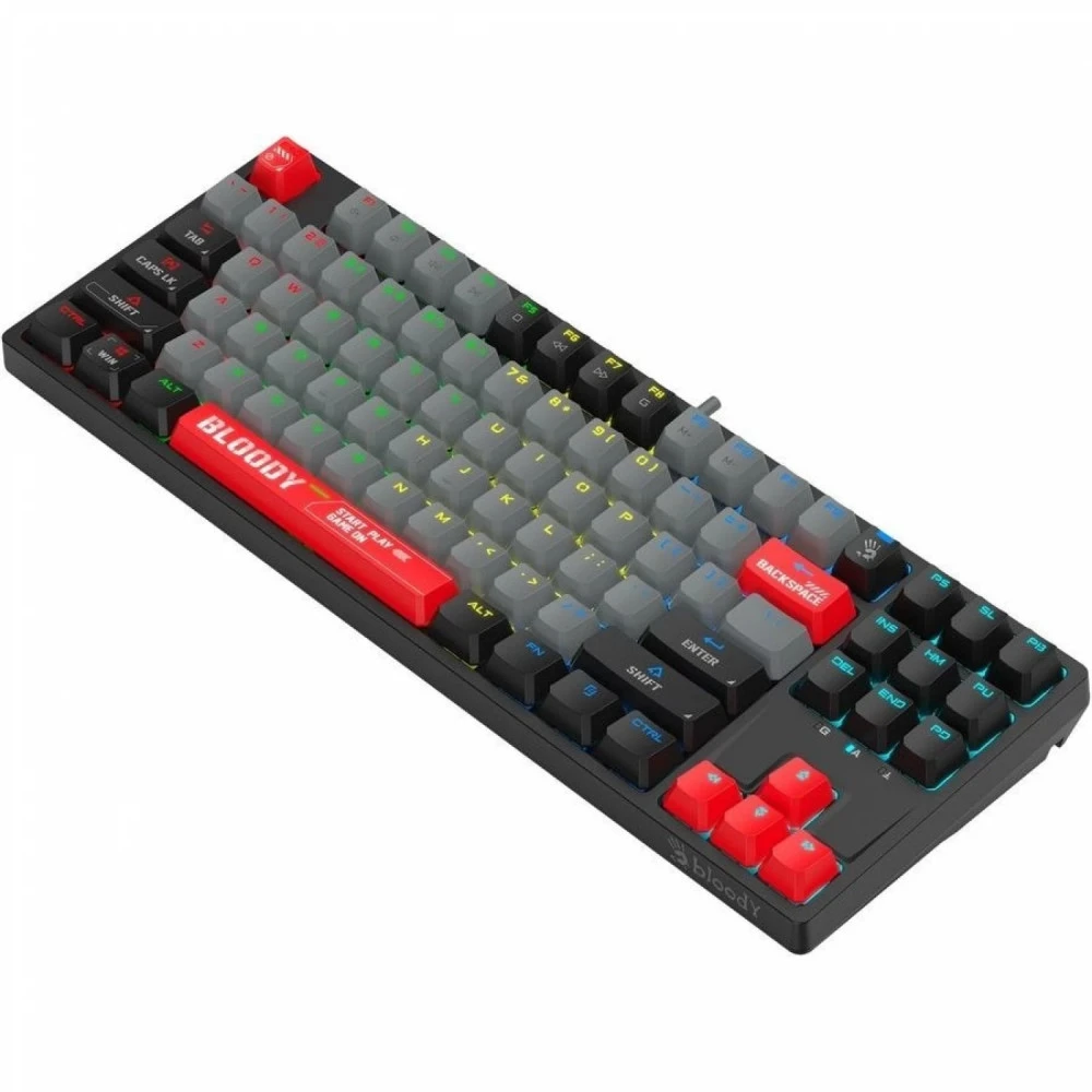 Клавиатура A4Tech Bloody S87 Energy Red S87 USB ENERGY RED Проводная, USB