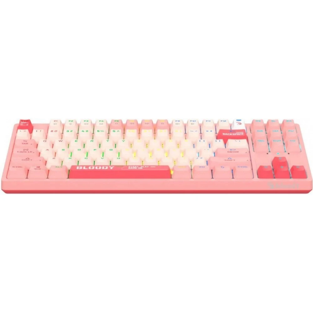 Клавиатура A4Tech Bloody S87 Energy Pink S87 USB ENERGY PINK Проводная, USB