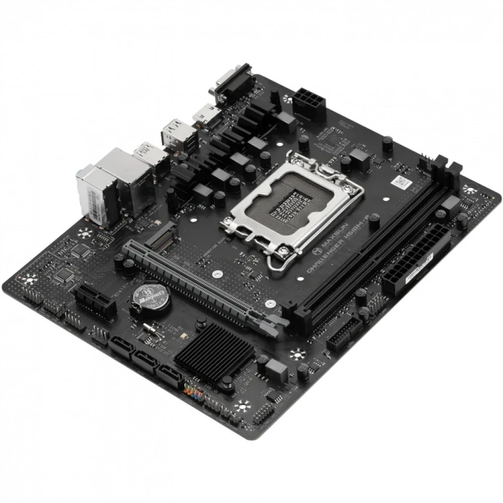 Материнская плата Maxsun Challenger H610M-R MS-Challenger H610M-R Micro-ATX, LGA 1700
