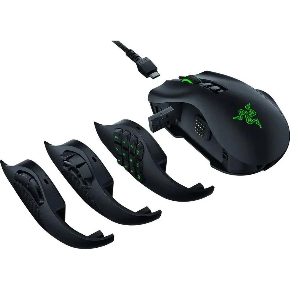 Мышь Razer Naga Pro RZ01-03420100-R3A1 Игровые, Беспроводная