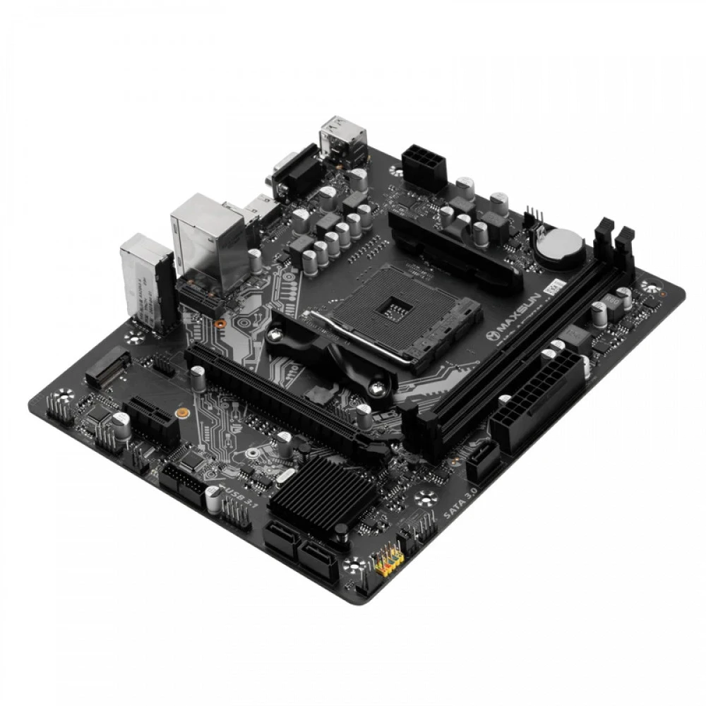 Материнская плата Maxsun Challenger А520М-К 6940709693797 Micro-ATX, AMD AM4