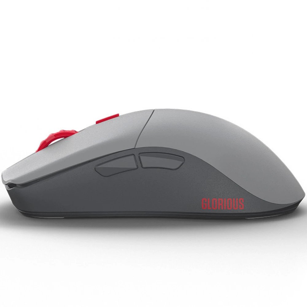 Мышь GLORIOUS Series One PRO серый/красный GLO-MS-P1W-CT-FORGE Игровые, Беспроводная