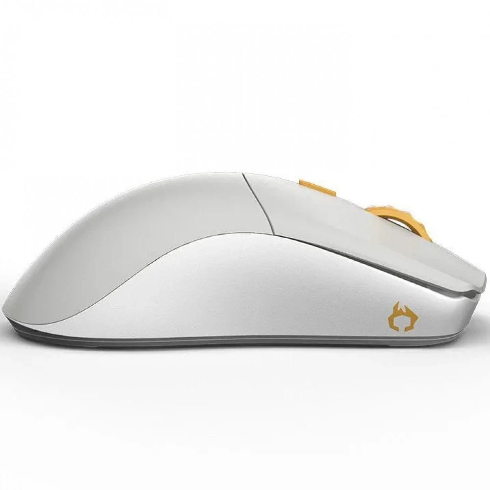 Мышь GLORIOUS Series One PRO серый/желтый GLO-MS-P1W-GE-FORGE Игровые, Беспроводная
