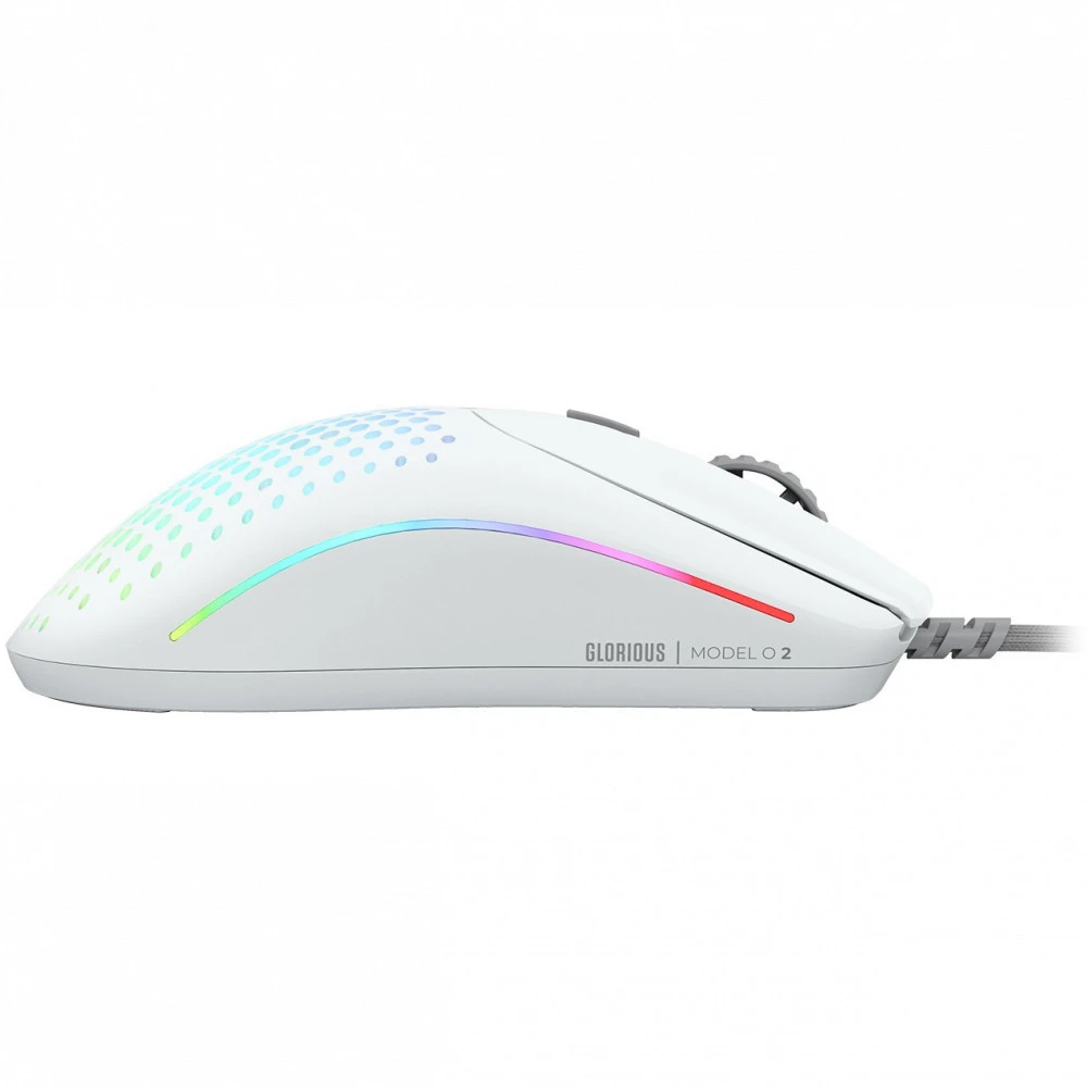 Мышь GLORIOUS Model O 2 White GLO-MS-OV2-MW Игровые, Проводная