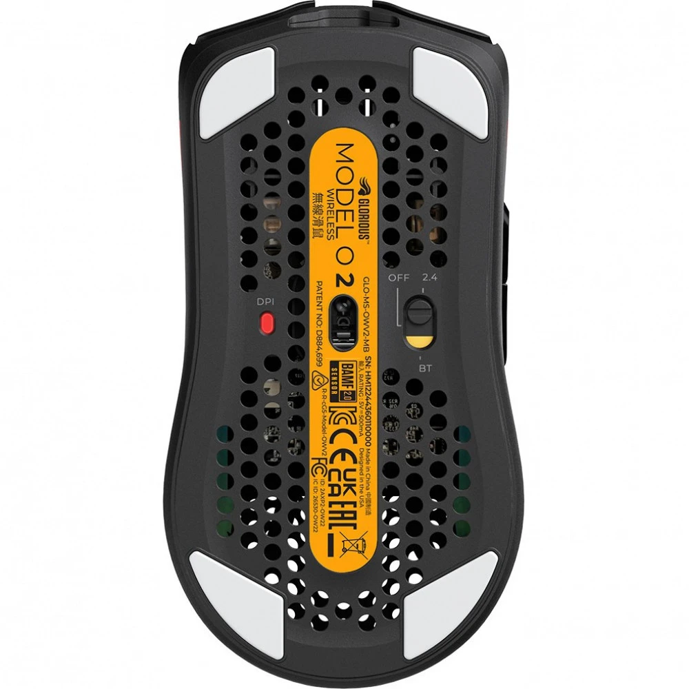Мышь GLORIOUS Model O 2 Wireless Black GLO-MS-OWV2-MB Игровые, Беспроводная