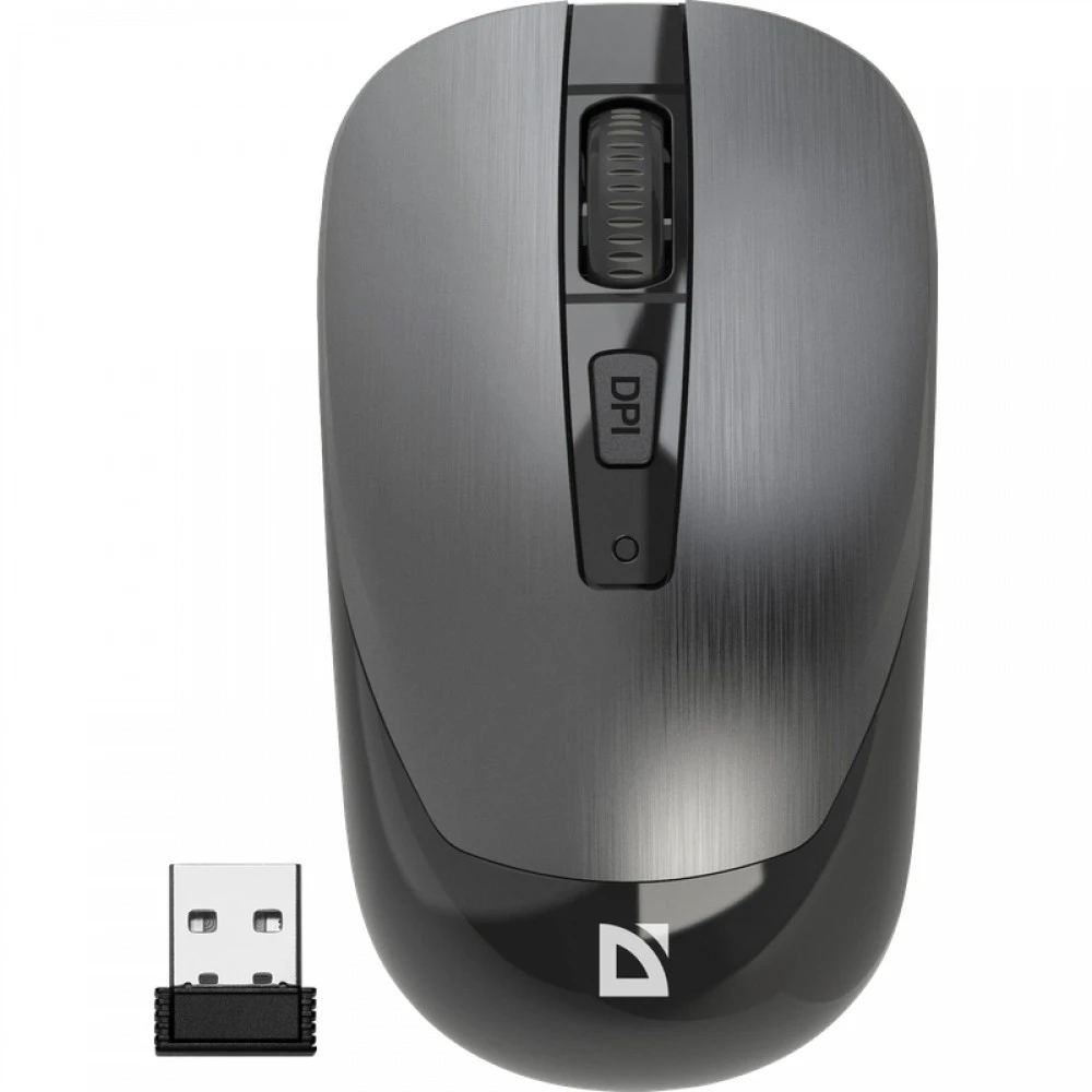 Мышь Defender Wave MM-995 52993 Бюджетные, Беспроводная