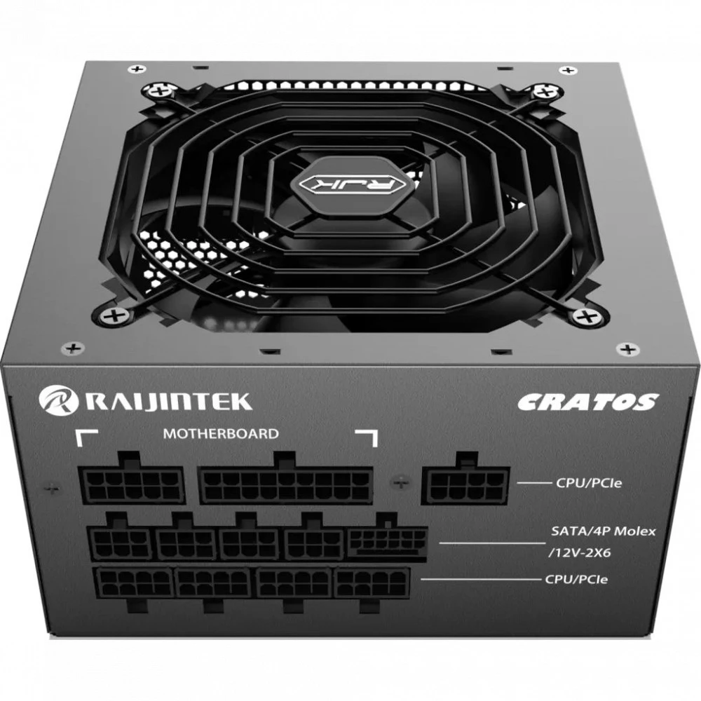 Блок питания Raijintek CRATOS, 80+ Gold 0R30B00005 1000 Вт, 80+ Gold