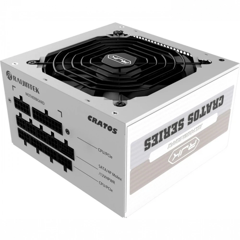 Блок питания Raijintek CRATOS, 80+ Gold, white 0R30B00008 850 Вт, 80+ Gold