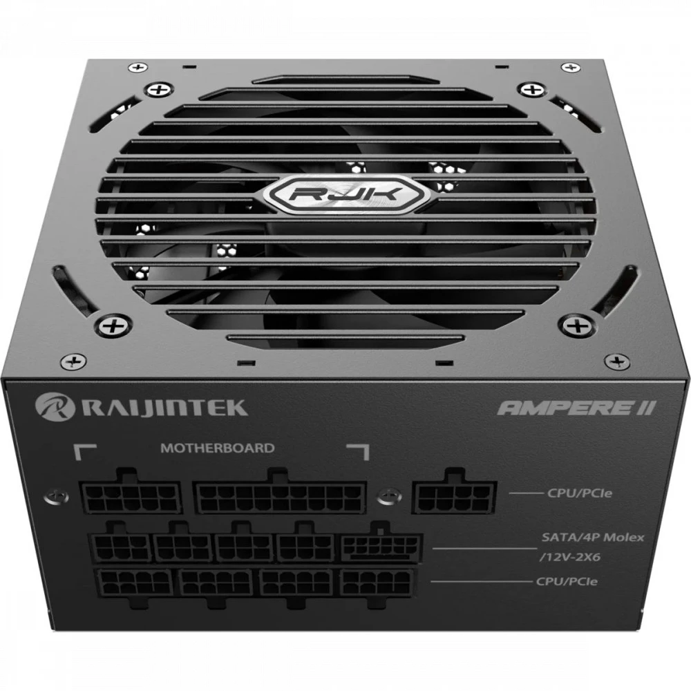 Блок питания Raijintek AMPERE II, 80+ Platinum, Full-modular, Black 0R30B00039 1200 Вт, 80+ Platinum