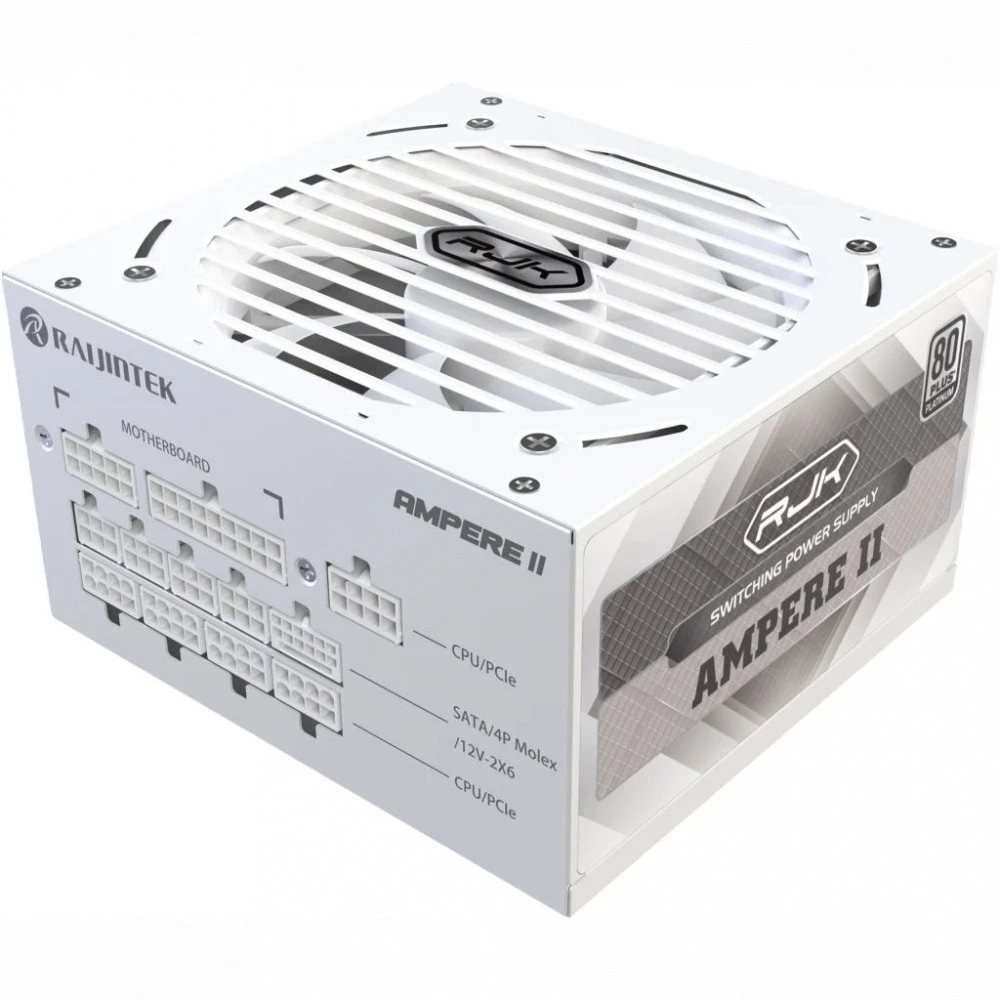 Блок питания Raijintek AMPERE II, 80+ Platinum 0R30B00042 1000 Вт, 80+ Platinum