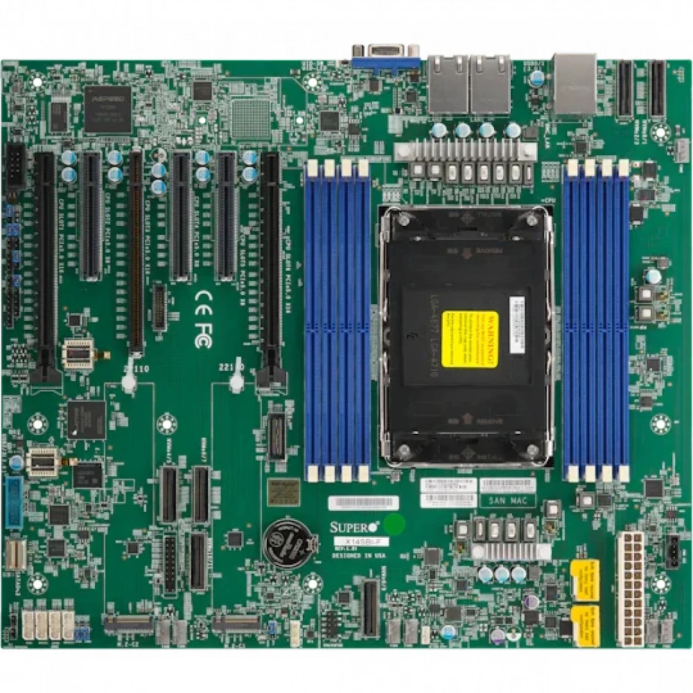 Материнская плата Supermicro MBD-X14SBI-F-O ATX, LGA 4710