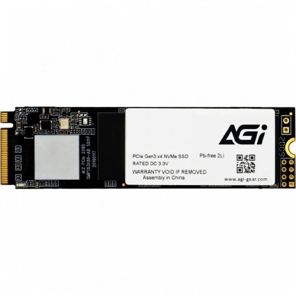 Жесткий диск ELP Imaging AGI AI298 AGI512GIMAI298-BK SSD (твердотельные), 512 ГБ, M.2, PCIe