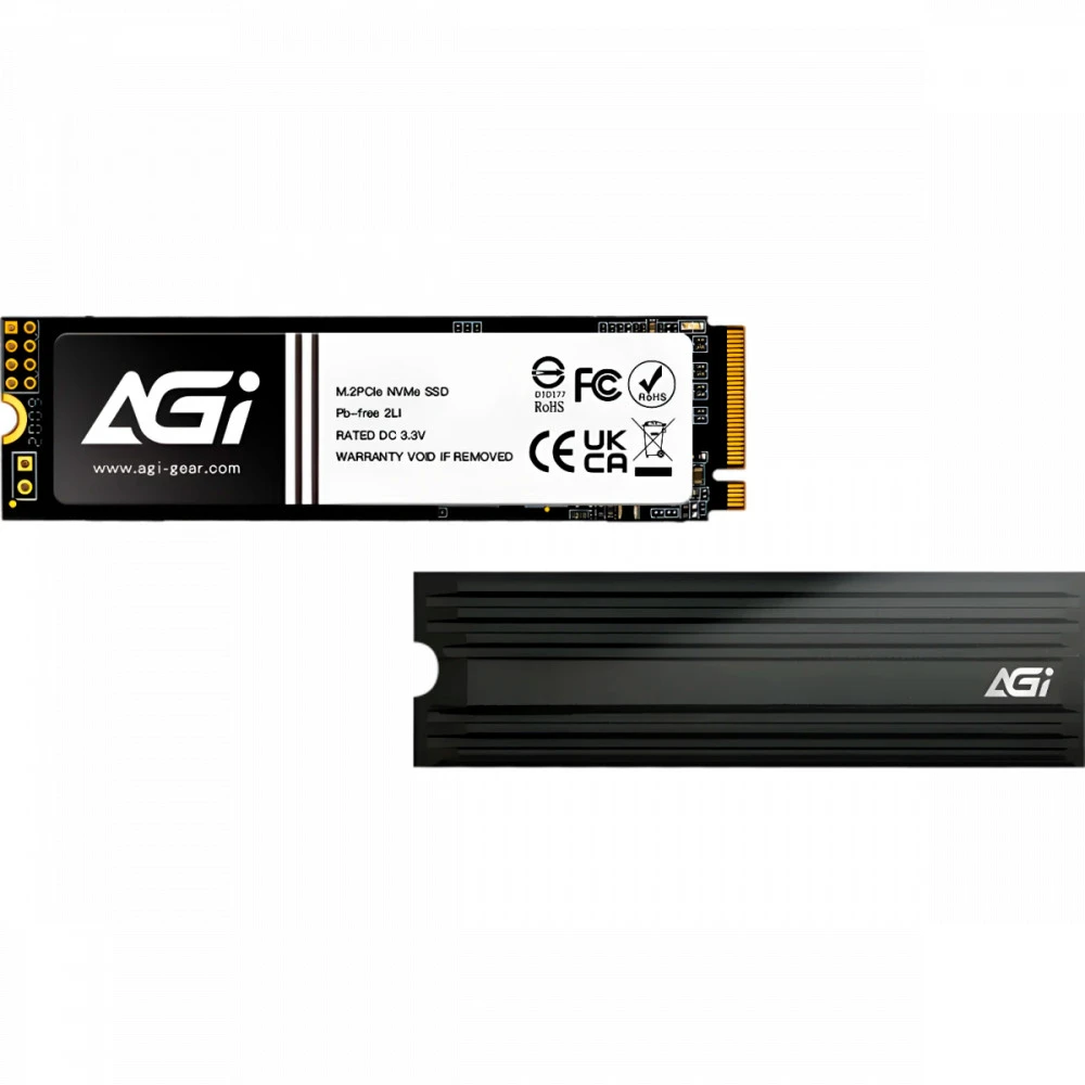 Жесткий диск ELP Imaging AGI AI828 AGI1T0G4LAI828 SSD (твердотельные), 1 ТБ, M.2, PCIe
