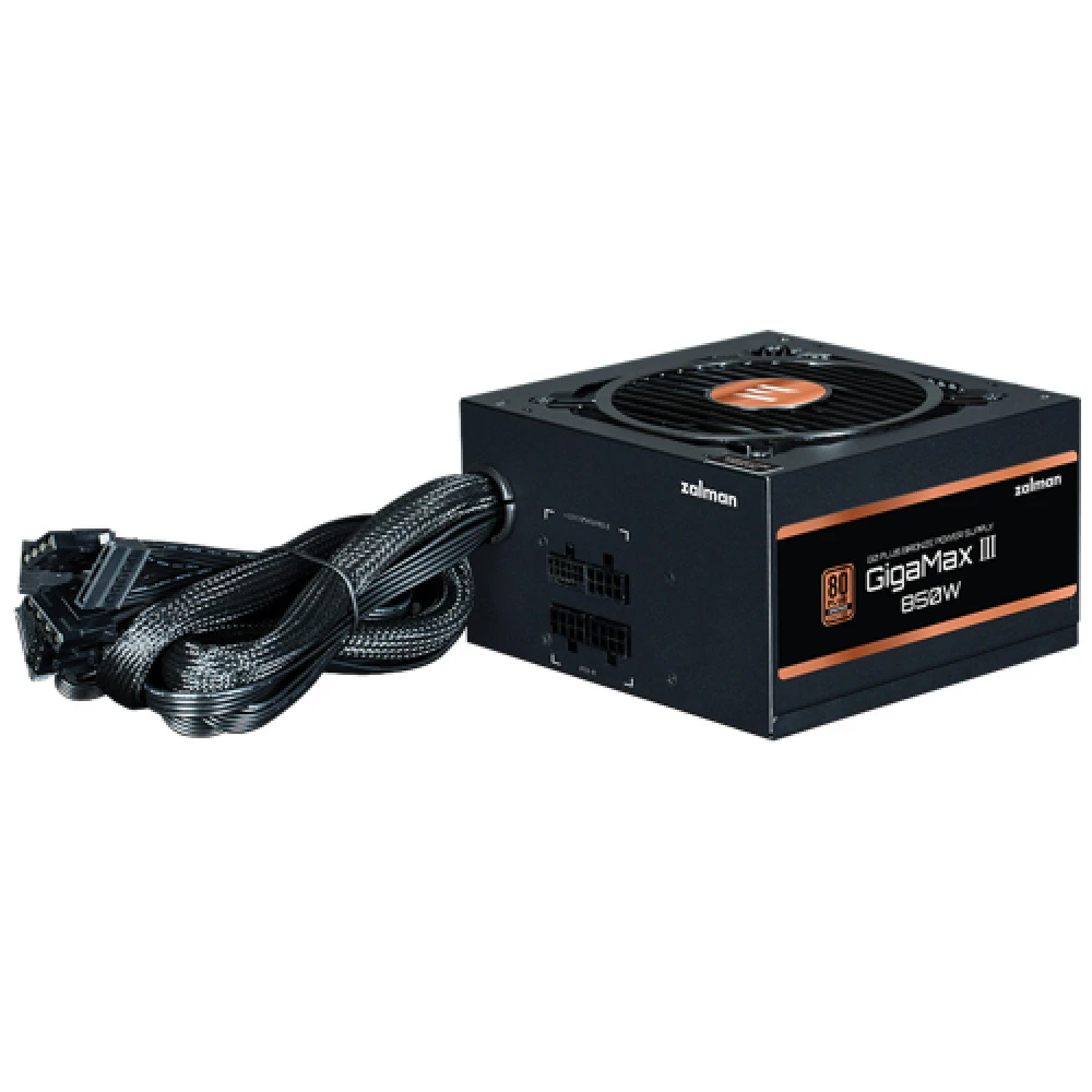 Блок питания Zalman GigaMax III ZM850-GV3 850 Вт, 80+ Bronze