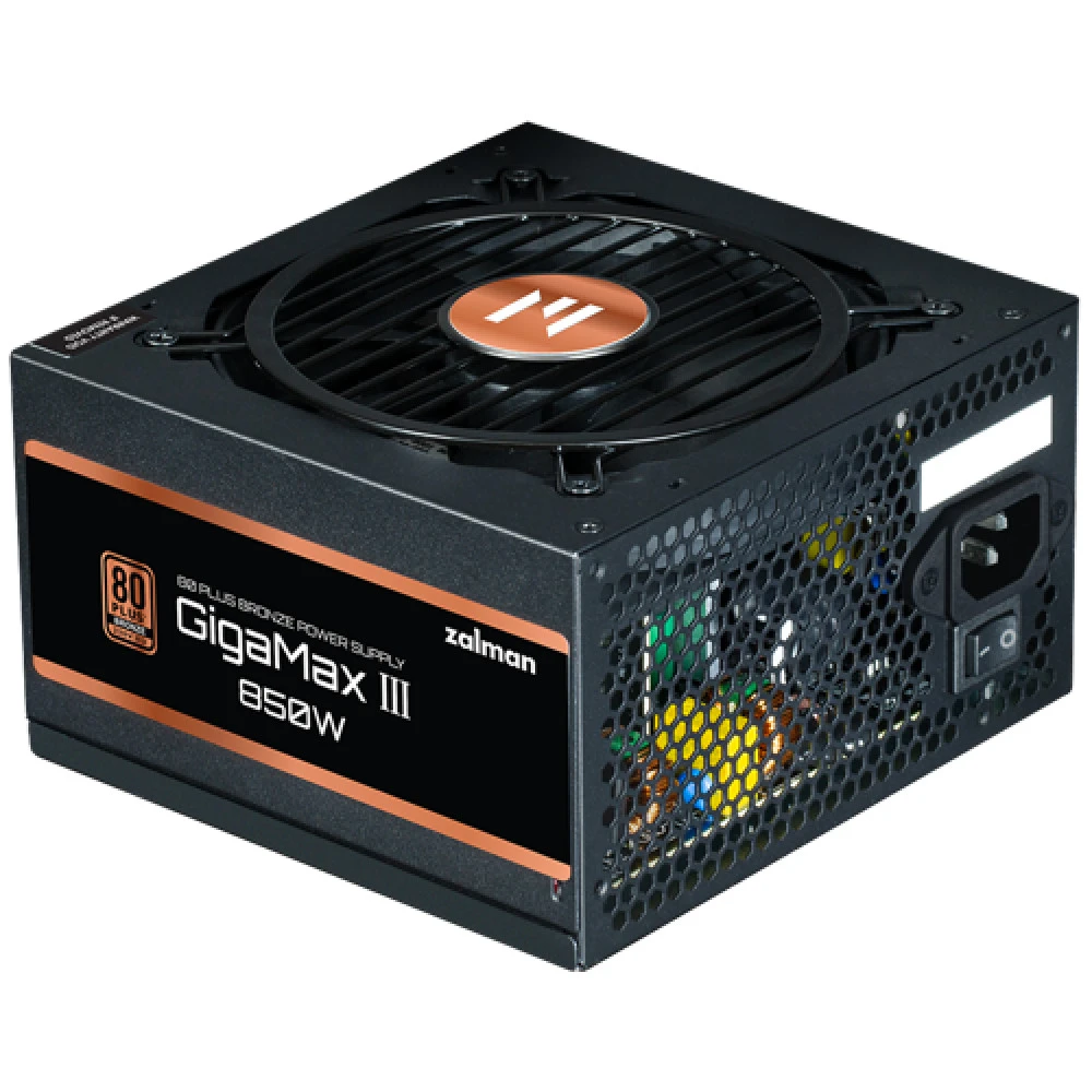 Блок питания Zalman GigaMax III ZM850-GV3 850 Вт, 80+ Bronze
