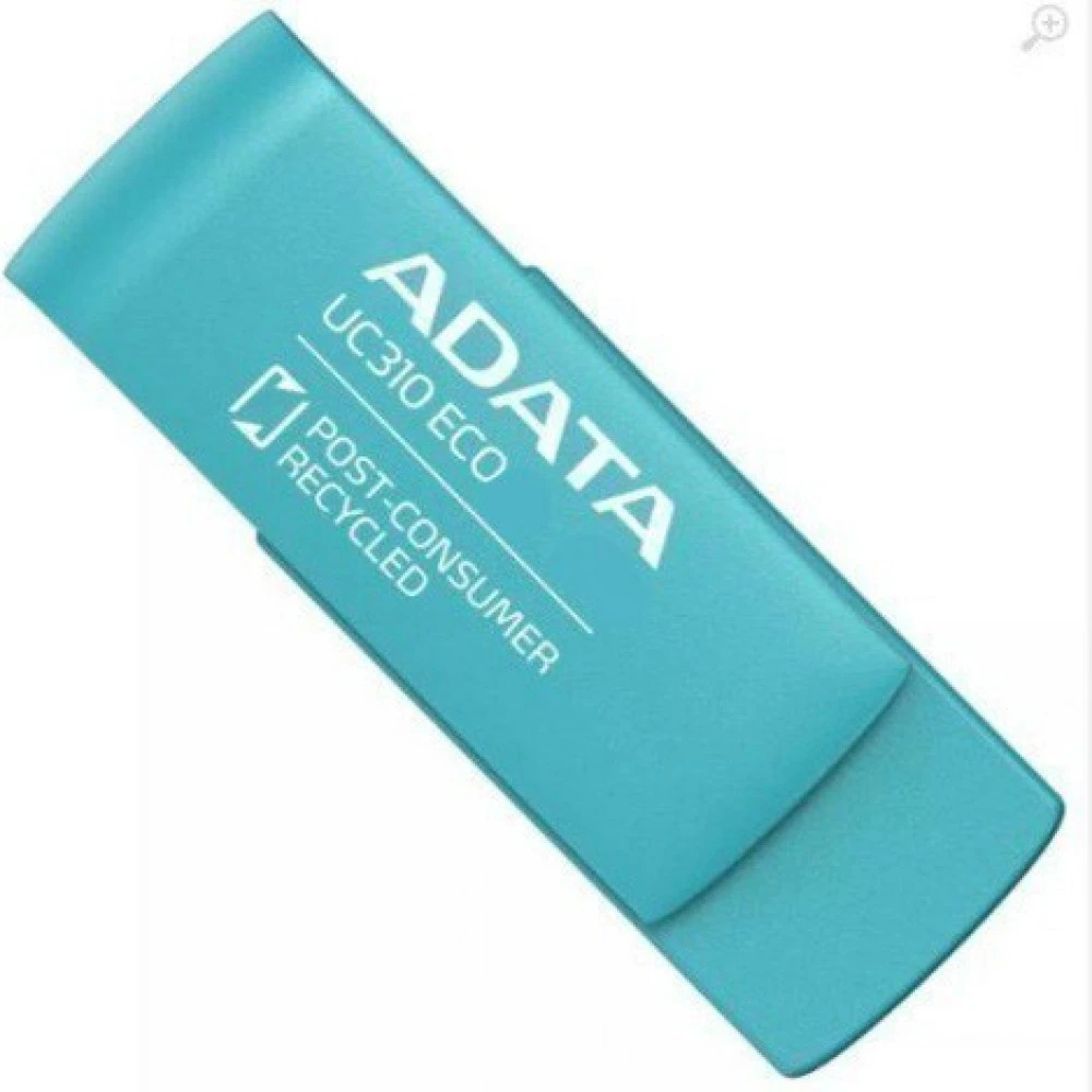 USB флешка (Flash) ADATA UC310 Green UC310E-64G-RGN 64 ГБ