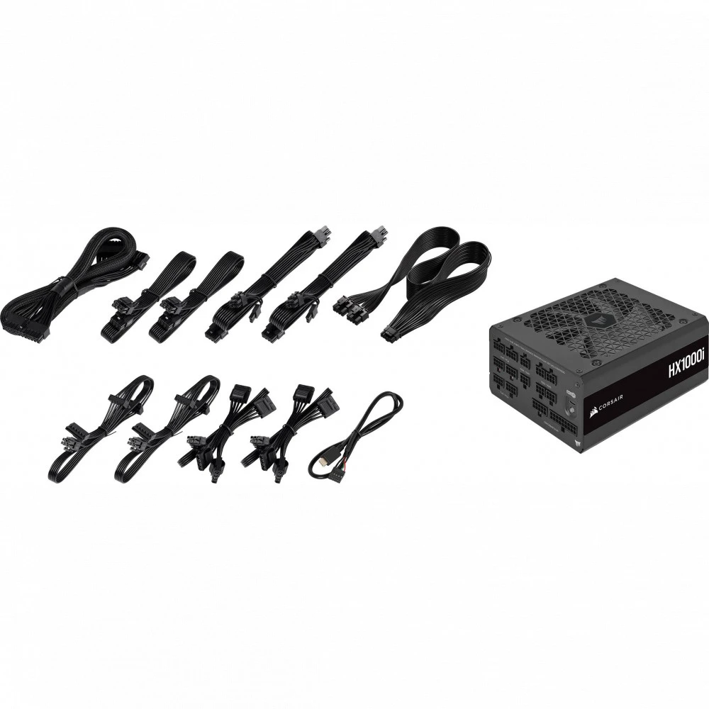 Блок питания Corsair HX1000i CP-9020259-EU 1000 Вт, 80+ Platinum