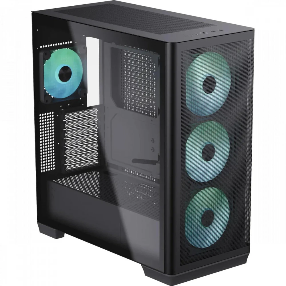 Корпус Aerocool Creator C1 Black (APNX C1 BK) (C1-BK-v1) C1-BK-v1 APCM-CR01043.11 Mid-Tower