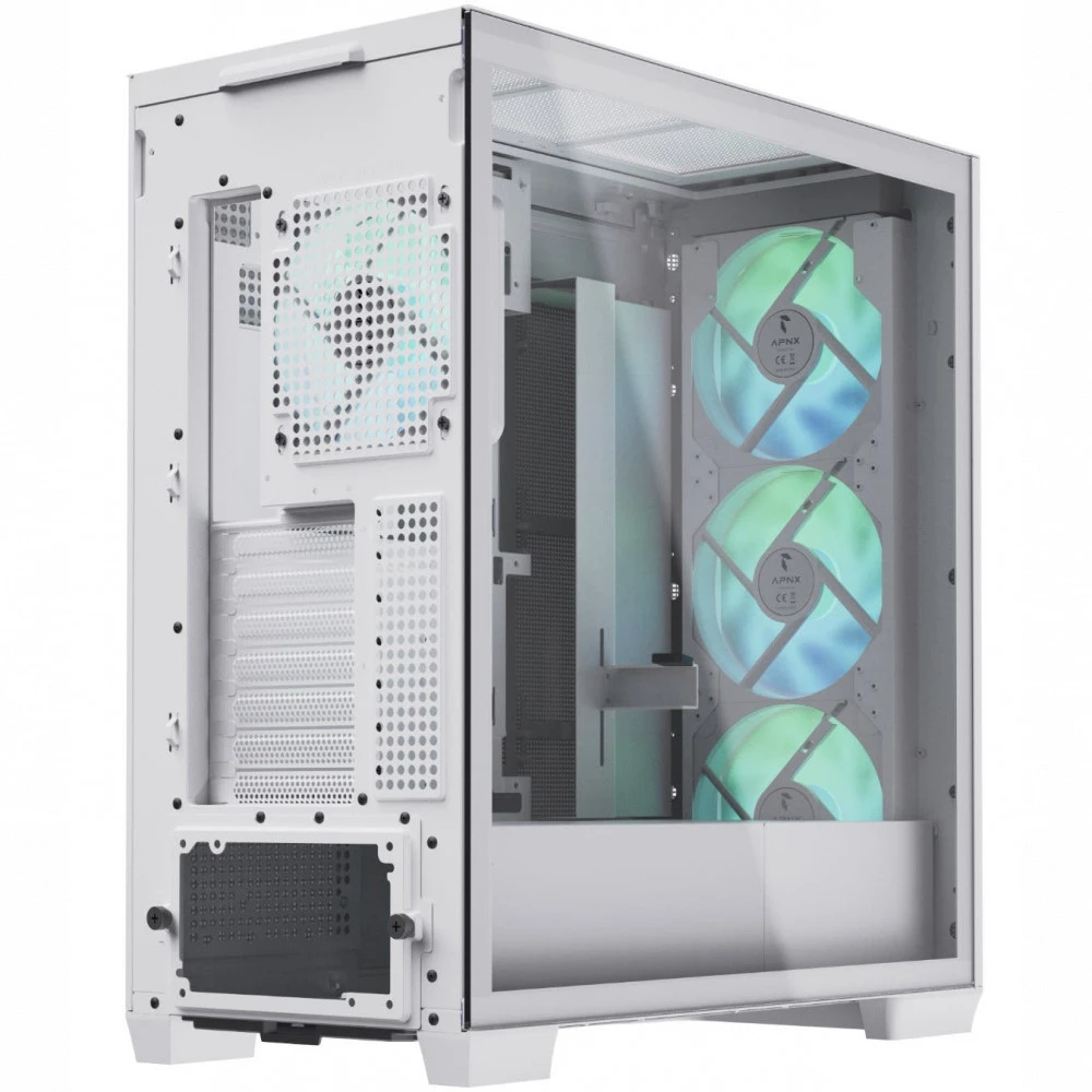 Корпус Aerocool Creator C1 White (APNX C1 WH) (C1-WH-v1) C1-WH-v1 / APCM-CR01043.21 Mid-Tower