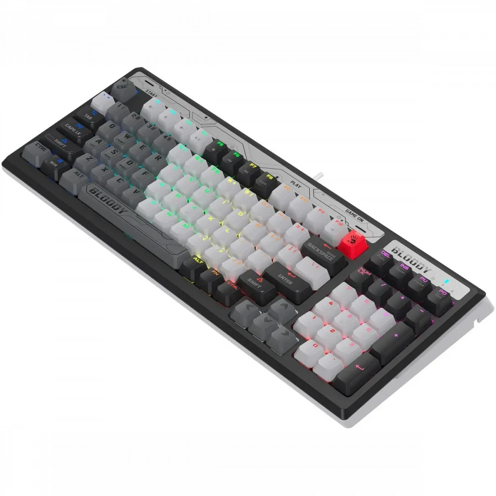 Клавиатура A4Tech Bloody B950 Grey Проводная, USB