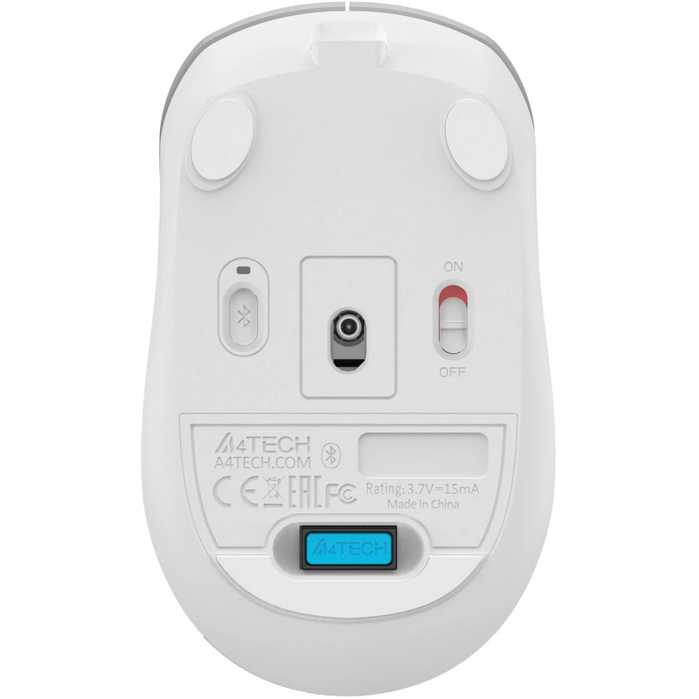 Мышь A4Tech Fstyler FB26CS AIR Icy White Бюджетные, Беспроводная