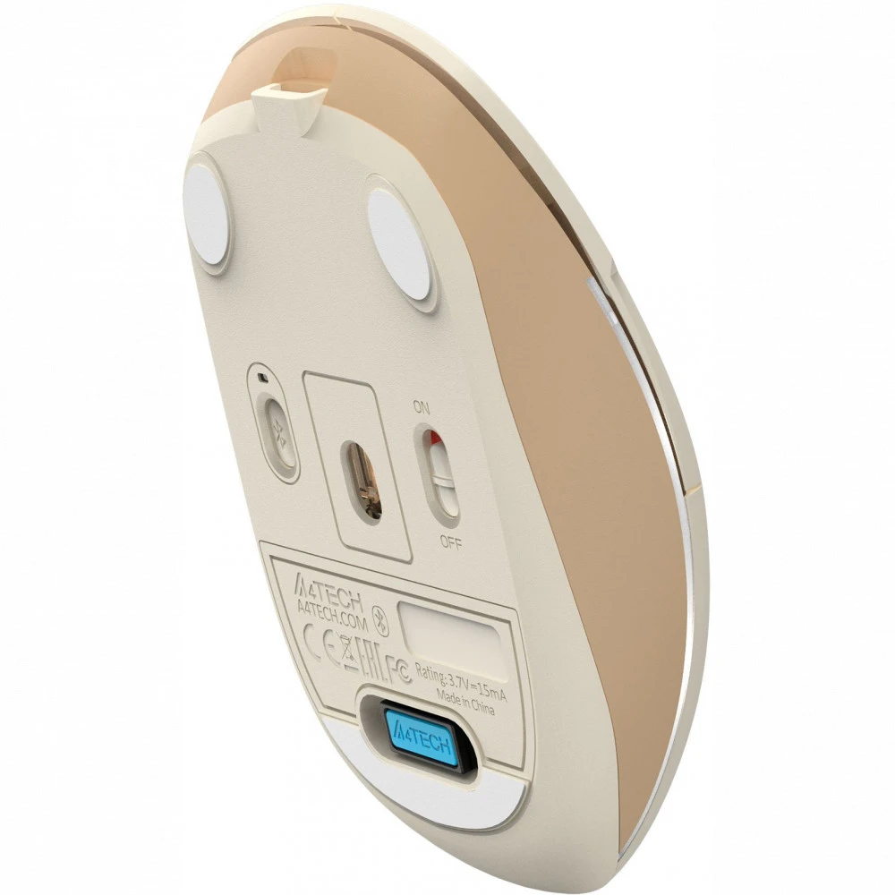 Мышь A4Tech Fstyler FB26CS AIR Cafe Latte Бюджетные, Беспроводная