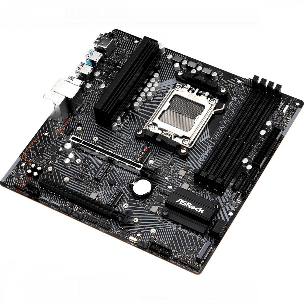 Материнская плата ASRock B650M PG LIGHTNING Micro-ATX, AMD AM5