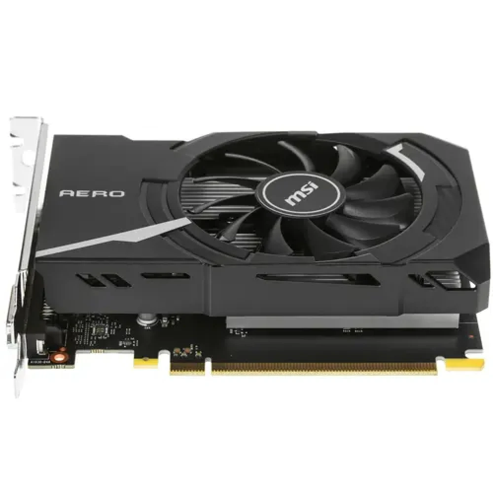 Видеокарта MSI GeForce GT 1030 AERO ITX OC GeForce GT 1030 AERO ITX 4GD4 OC 4 ГБ