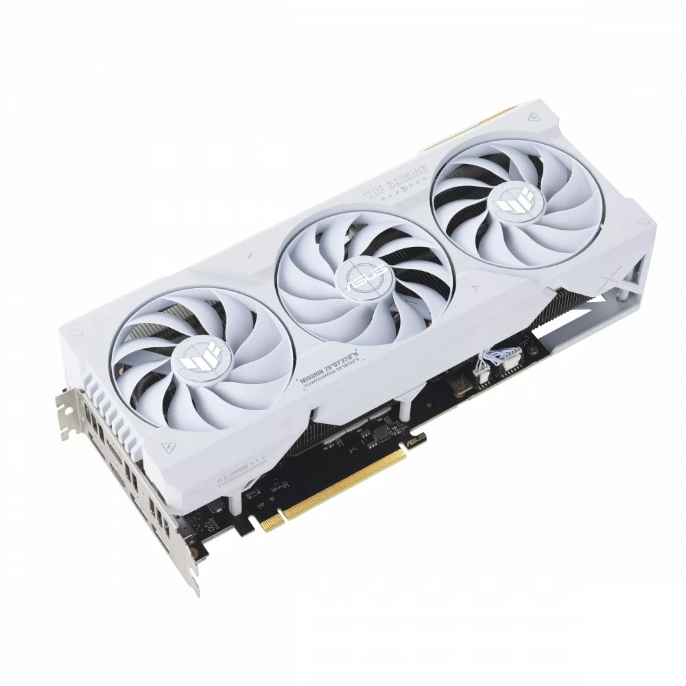 Видеокарта Asus TUF Gaming GeForce RTX 4070 Ti White OC Edition TUF-RTX4070TI-O12G-WHITE-GAMING 12 ГБ
