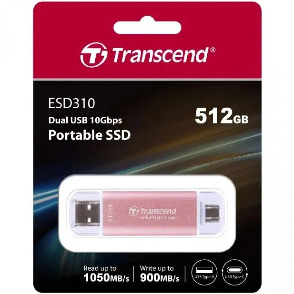 Внешние накопители Transcend ESD310P TS512GESD310P 512 Гб