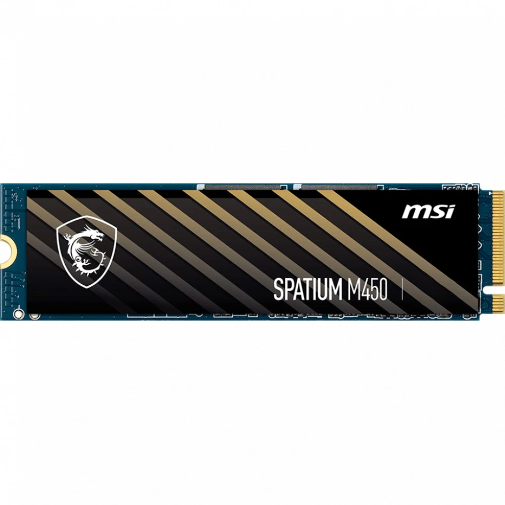 Жесткий диск MSI SPATIUM M450 PCIe 4.0 NVMe M.2 2TB SSD (твердотельные), 2 ТБ, M.2
