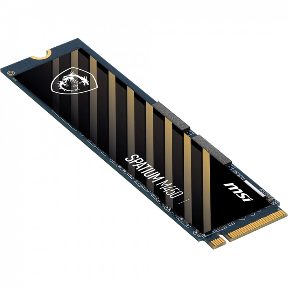 Жесткий диск MSI SPATIUM M450 PCIe 4.0 NVMe M.2 2TB SSD (твердотельные), 2 ТБ, M.2